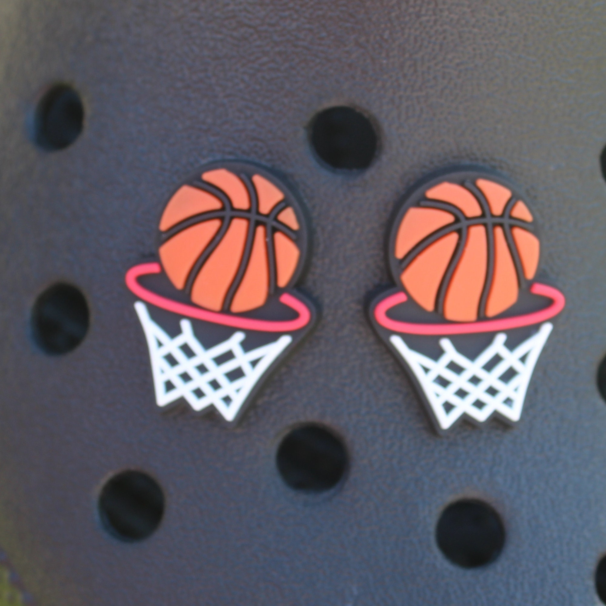 Shoe Charms  Piece basketball , basketball charm  ,