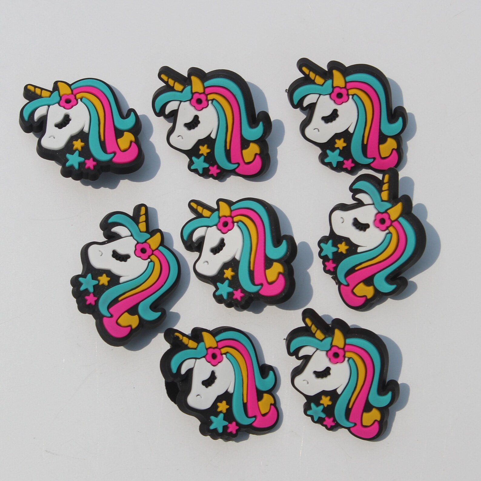 unicorn croc charm