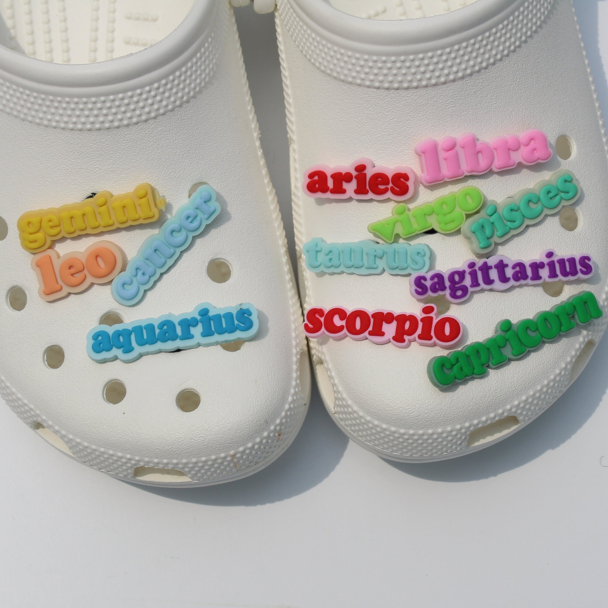 Zodiac Shoe Charms , regular clog Charm,  Horoscope clog charm, const…