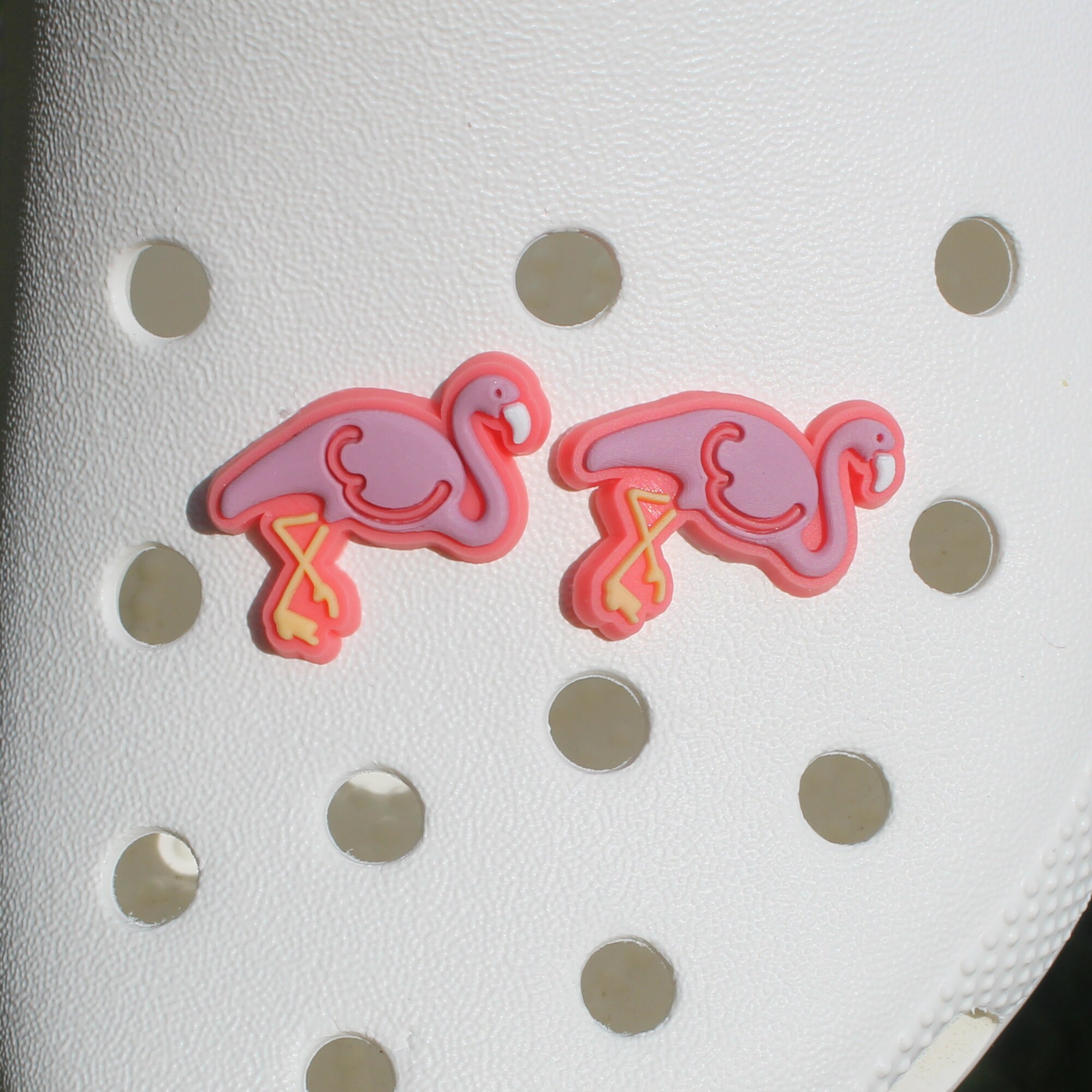 Flamingo Croc Charms , Flamingo shoe charm , flamingo charm