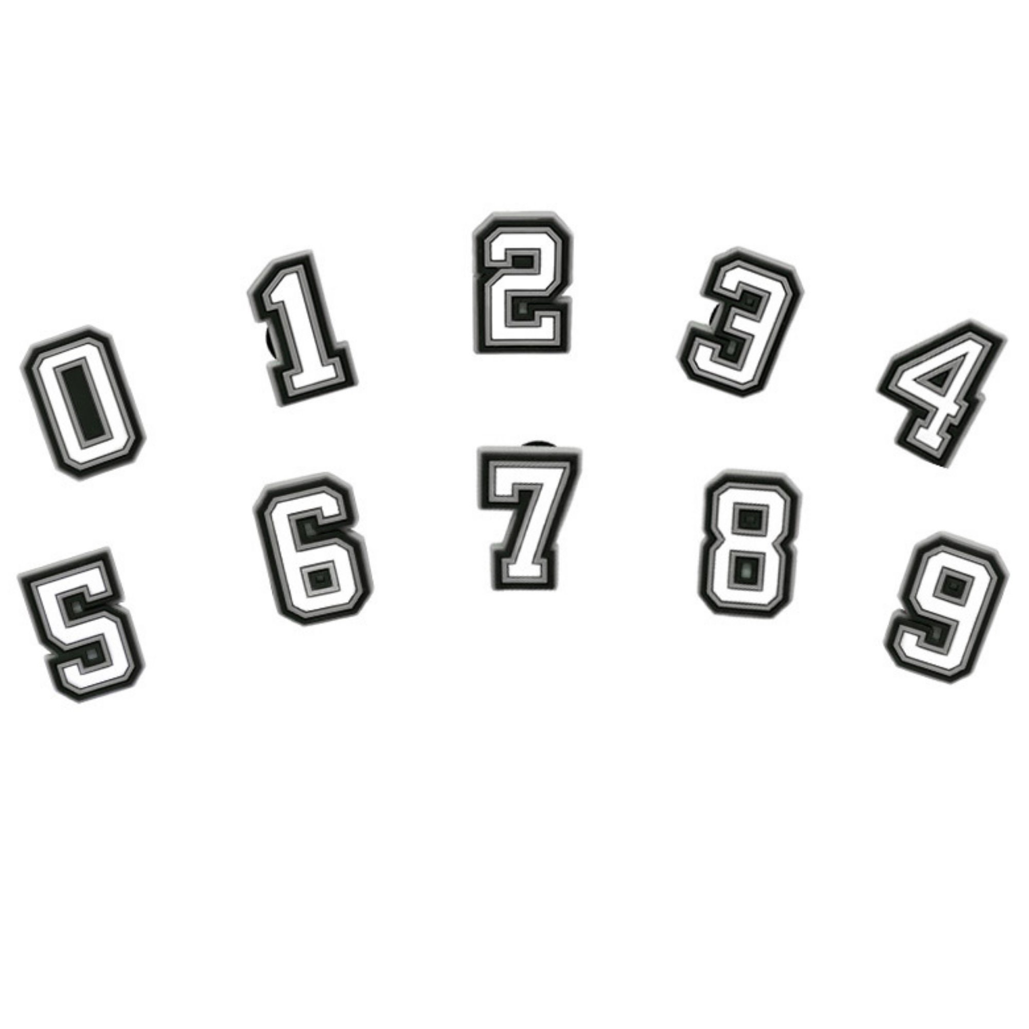 Numbers shoe Charms , Shoe Charm Accessories for clogs, Numbers Clog …
