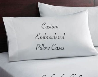 personalised pillows cases