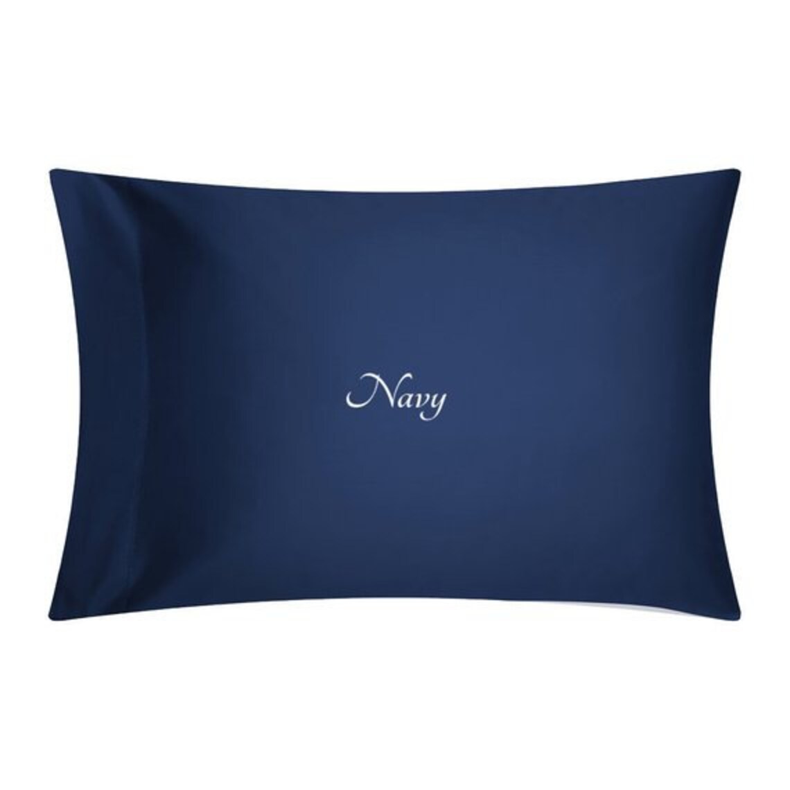 Custom Embroidered Pillowcase Embroidered on Edge Etsy