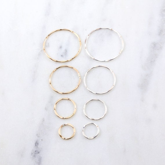 Sterling Silver Laser Sparkle Textured 2mm Endless Earrings - 26mm Sterling Silver Laser Sparkle Textured 2mm Endless Earrings - 26mm