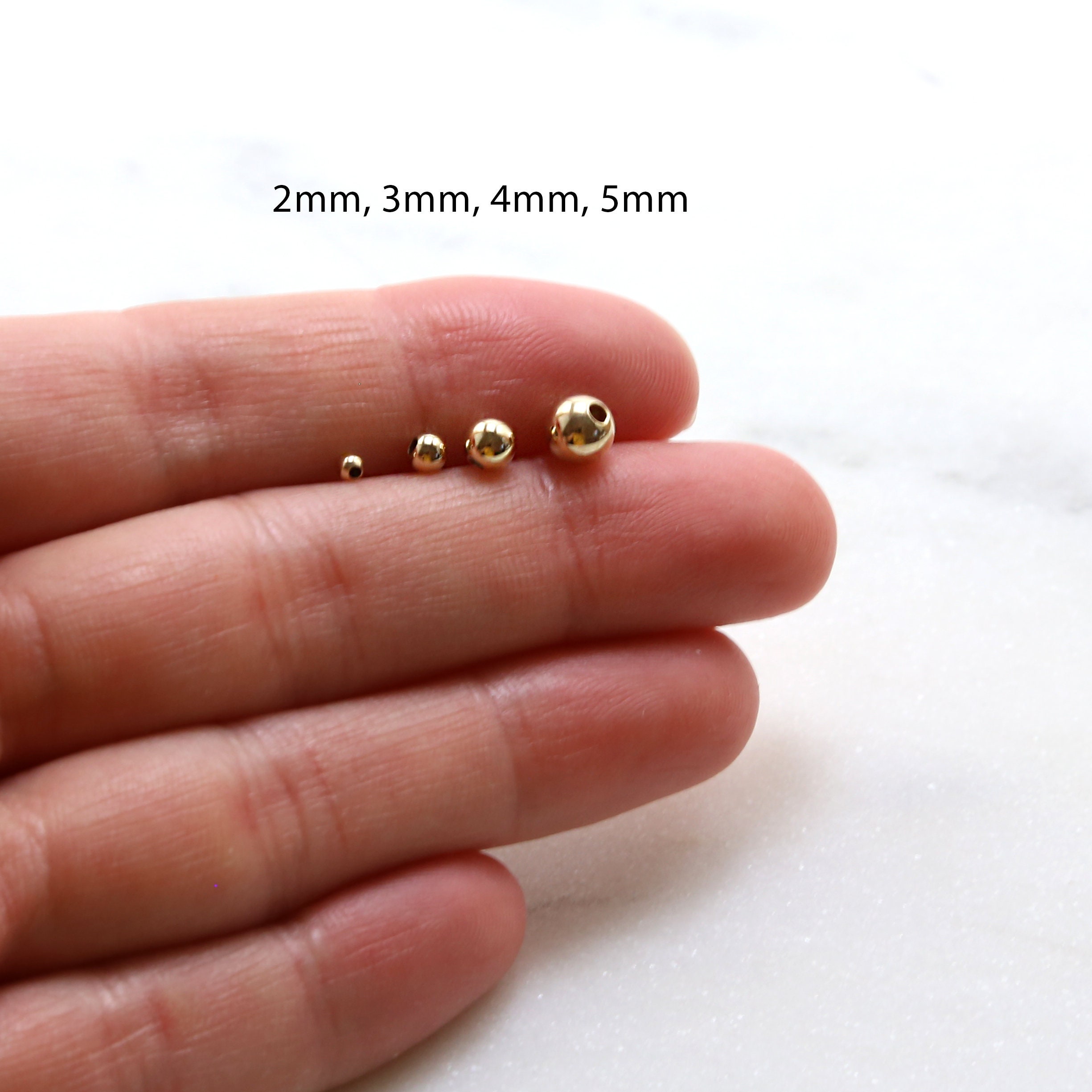 14Kt Gold Filled Roundel Spacer Beads 3mm - 20pcs – Plazko