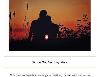 When We Are Together