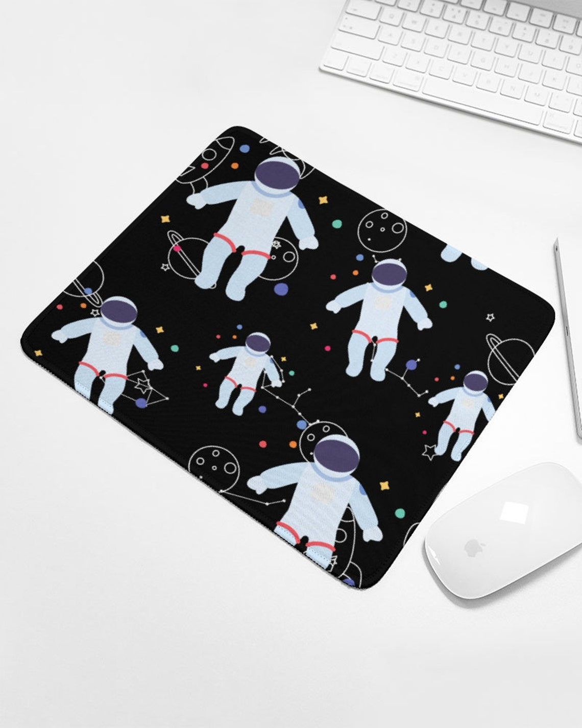 Mouse Pad Space Time Etsy