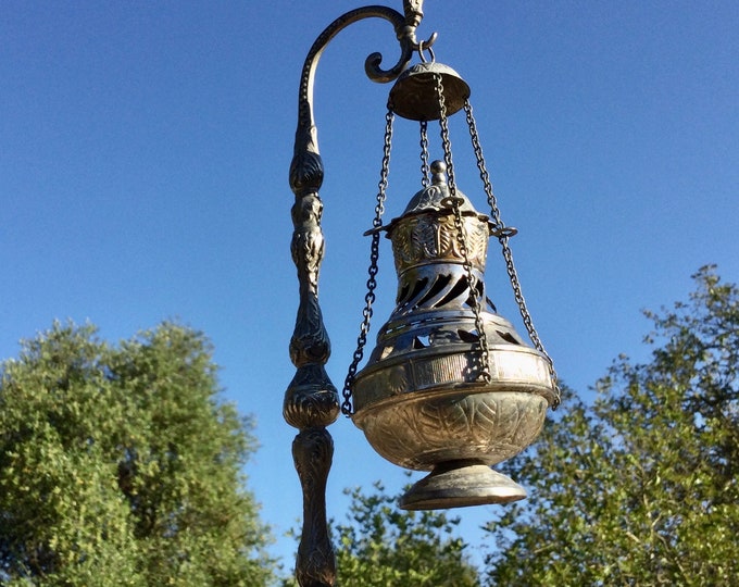Vintage Santiago De Compostela Botafumeiro. Catholic Censer Incense