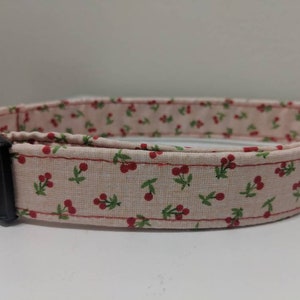 Cheerful Cherry Dog Collar