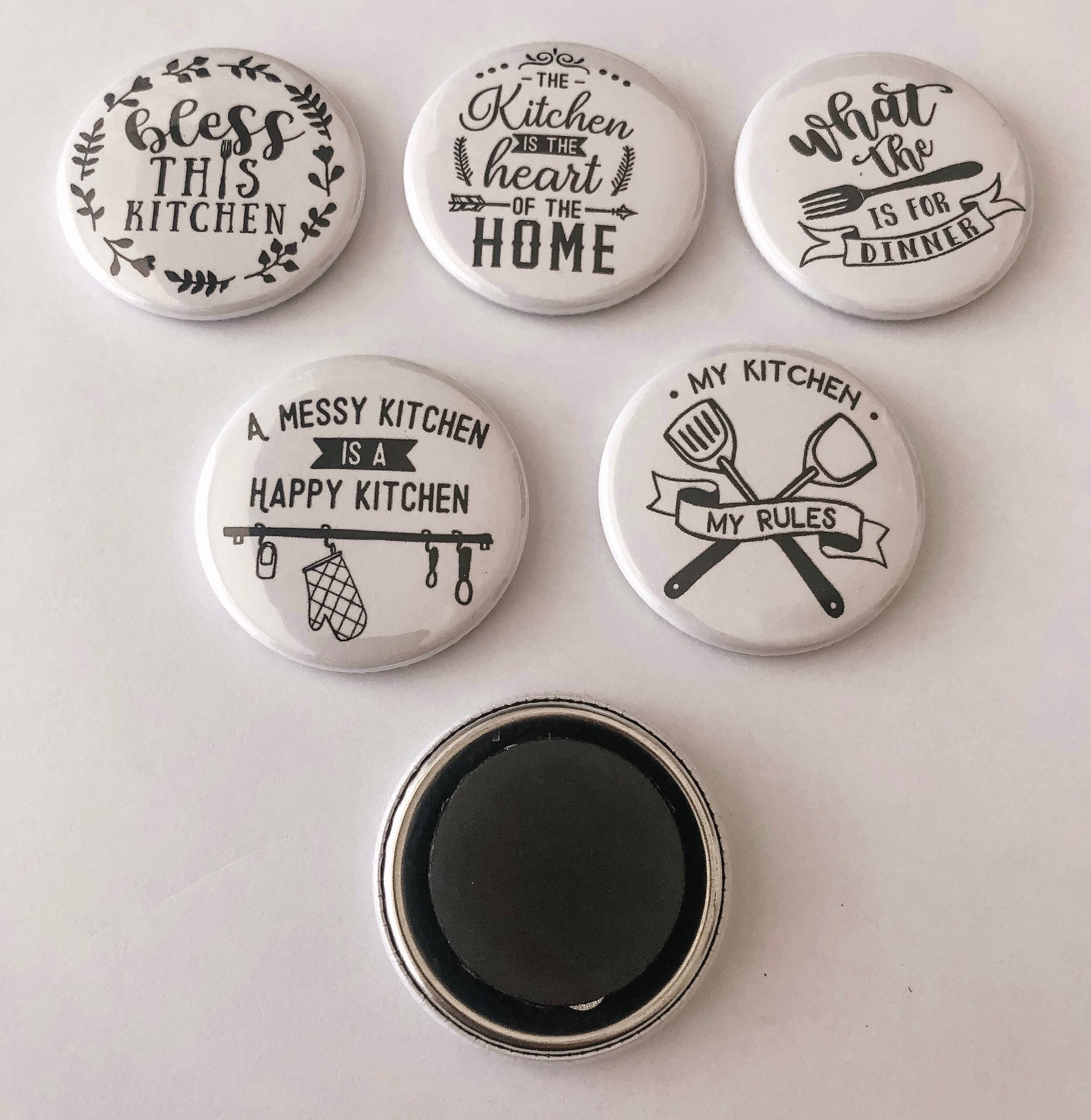 Kitchen kitchen decor fridge bless this Etsy