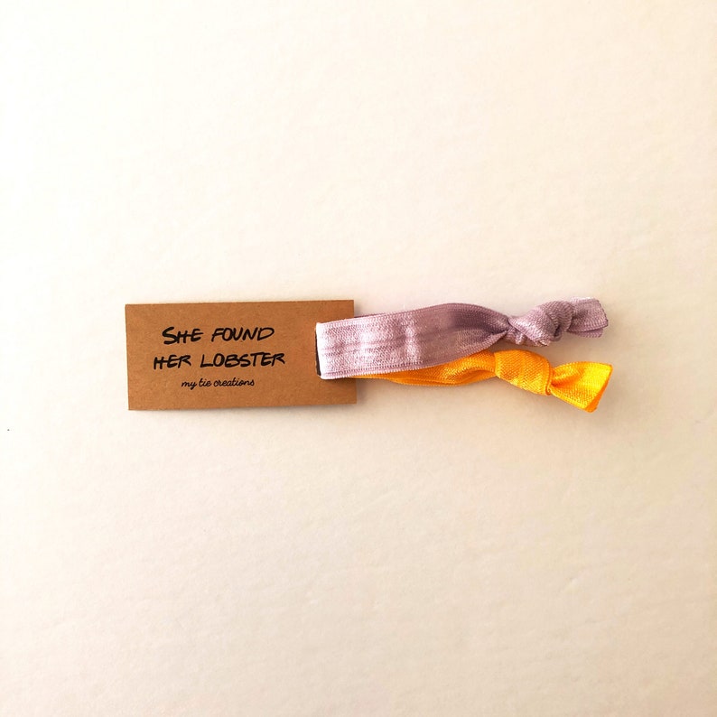 she found her lobster Friends inspired bachelorette favour Tie Set friends themed bachelorette favours friends themed bachelorette
