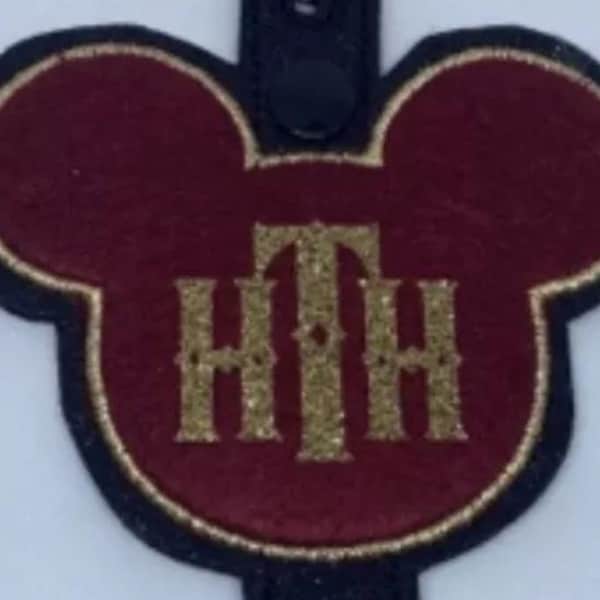 Disney Hollywood Tower of Terror Hotel Inspired Headband Ear Sunglasses Holder Keyring Lanyard Custom Made Embroidered