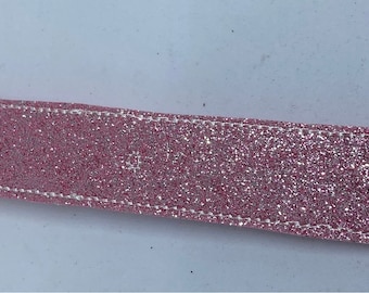 Ohr Halter Bügel für Disney Stirnband Rosa Glitzer Sonnenbrille Halter Schlüsselring Schlüsselband Nach Maß Bestickt