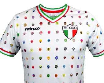 Retrooo México Mascaritas White Jersey