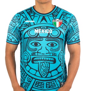 Retrooo México Piedra del Sol Turquoise Jersey