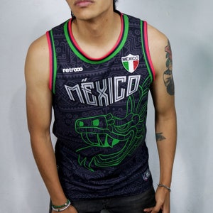 Jersey Retrooo México Quetzalcóatl Obsidiana Bkb