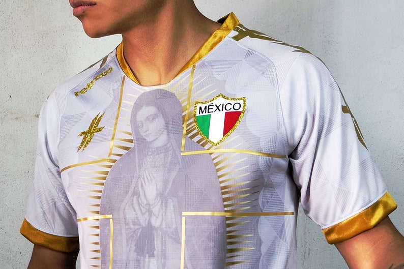 Jersey Retrooo Mexico-Virgin of Guadalupe