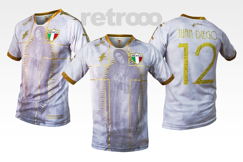 Jersey Retrooo Mexico-Virgin of Guadalupe