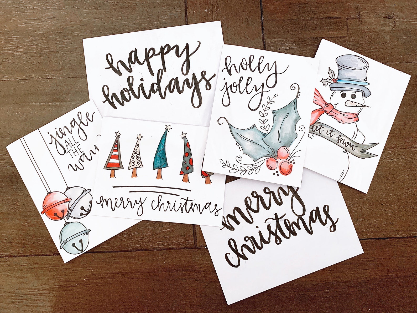 Christmas Cards Etsy