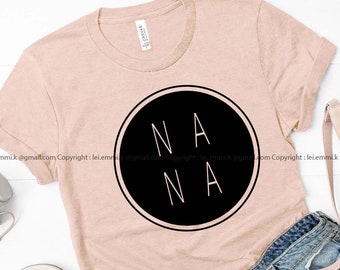 nana svg files for cricut and silhouette cameo. free commercial for shirt design, decal, stencil, vinyl heat transfer , mug, tote etc