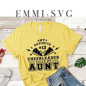 my favorite cheerleader calls me aunt avg, cheerleader niece svg, cheer aunt svg, cheerleader nephew svg, loud proud aunt svg, cheer squad