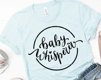 Svg sage-femme, bébé murmure svg, svg doula, usage commercial gratuit pour la conception de chemise, sticker, impressions, vinyle fer sur, pochoir