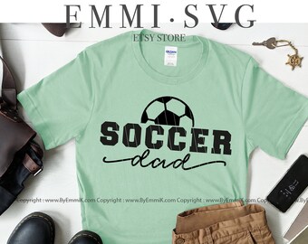 soccer dad svg, sports dad svg, loud and proud dad, gift for dad, game day, soccer daddy svg, instant download, cricut file, silhouette file