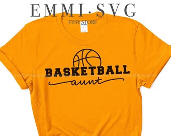 Basketball aunt svg, basketball niece svg, basketball nephew svg, basketball family svg, basketball shirt, cricut file, silhouette file