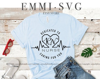 nurse svg, registered nurse svg, nurse quote svg, nurse shirt svg, nurse life svg, instant download file for cricut and silhouette cameo