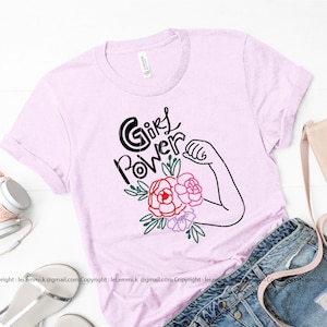 girl power svg, sterke meid svg, instant download, gratis commercieel gebruik voor het afdrukken van t-shirts, sticker, stencil, vinyl, opstrijkbaar, projecten