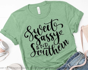 süße freche und südliche Datei für Cricut und Silhouette Cameo. gratis Werbung für T-Shirts, Wandtattoos, Stencil, Vinyl Heat Transfer, Drucke etc