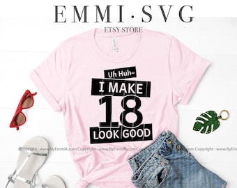 18th birthday svg, teenager birthday svg, birthday girl svg, quarantine birthday svg, eighteen birthday, instant download file for cricut.