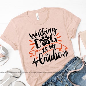 funny dog mom svg png, dog mama SVG PNG shirt sublimation, walking my dog is my cardio svg, fur mom svg png, fur mama svg png tshirt