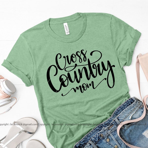 cross country mom svg for cricut and silhouette cameo. free commercial for t shirt, decal, stencil, vinyl iron on , tumbler. mugs etc