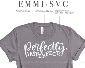 mental health svg perfectly imperfect svg mental health matters svg  motivation svg positive quote svg self love svg design for tshirt