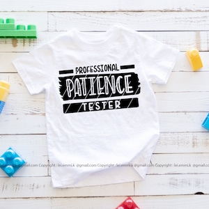 geduld SVG, grappige kinderen SVG, Instant Download SVG, EPS, PNG, DXF, gratis commercieel ontwerp voor t shirt, sticker, stencil vinyl opstrijkbare, onesie