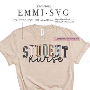 student nurse svg shirt design, future nurse svg files for cricut, sweater nurse PNG shirt sublimation design, school nurse svg cut file