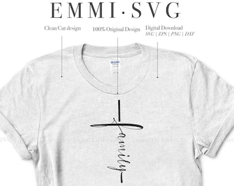 archivo svg cruzado para cricut, diseño de camisa svg de cruz cristiana, diseño de svg de familia cruzada, refranes de svg de familia cristiana, archivo de corte de svg cruzado