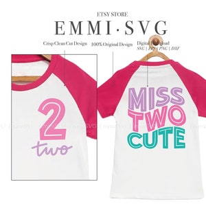 menina 2º aniversário svg png, senhorita dois fofos svg, dois anos de idade svg, 2 anos de idade svg, camisa de aniversário de menina, aniversário de criança svg aniversário de crianças