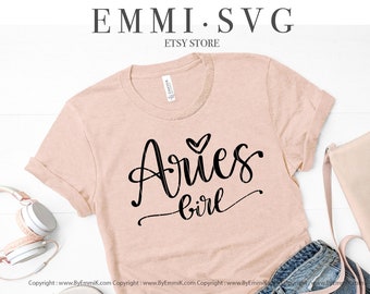 Aries svg, horóscopo svg, zodiaco svg, cumpleañera svg, cumpleaños de marzo svg, cumpleaños de abril, archivos de descarga instantánea para silueta cricut