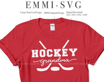 hockey grandma svg, sports grandma svg, loud and proud grandma, cheer grandma, hockey nana, game day, instant download, cricut file