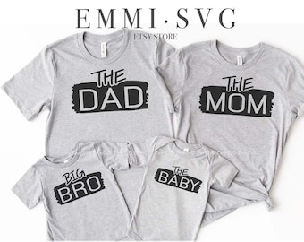 Mom Dad Big Brother - Etsy Australia
