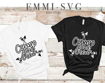 Camp Squad Svg Etsy