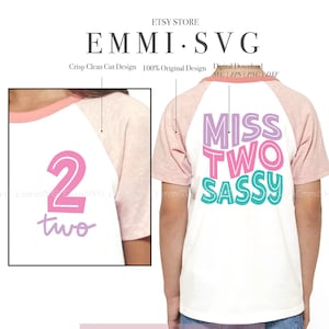Mädchen 2. Geburtstag svg png, Fräulein zwei freche svg png, zwei Jahre altes svg-Shirt-Design, 2 Jahre altes svg, Kindergeburtstags-Svg, Kleinkind-Geburtstags-Svg