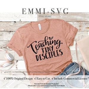 Lehre kleine Schüler svg, lehre winzige Menschen svg Jesus Christian svg Vorschullehrer svg pre k svg Sonntagsschule Lehrer svg