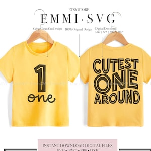 1er anniversaire svg png, le plus mignon autour de svg png, svg premier anniversaire, svg de un an, svg de 1 an, anniversaire d'enfants svg anniversaire de tout-petit