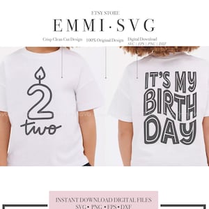 2.Geburtstag svg png, zweites Geburtstag SVG PNG, 2 Jahre alt svg, Zwei Jahre altes svg, es ist mein Geburtstag svg, Kinder Geburtstag svg, Kleinkind Geburtstag