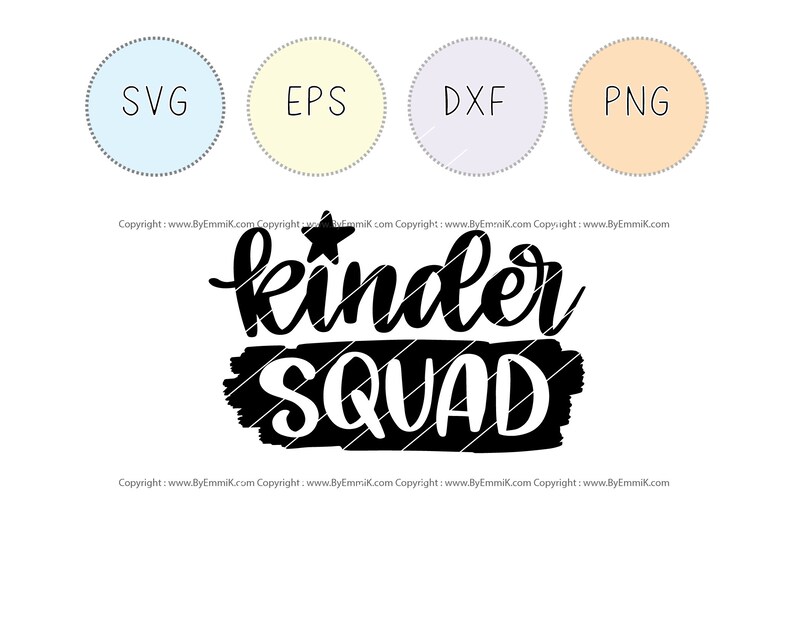 Download Instant Download Svg Eps Dxf Png Kindergarten Teacher Svg Free Commercial Design For T Shirt Stencil Vinyl Iron On Kinder Squad Svg Paper Party Kids Scrapbooking Vadel Com