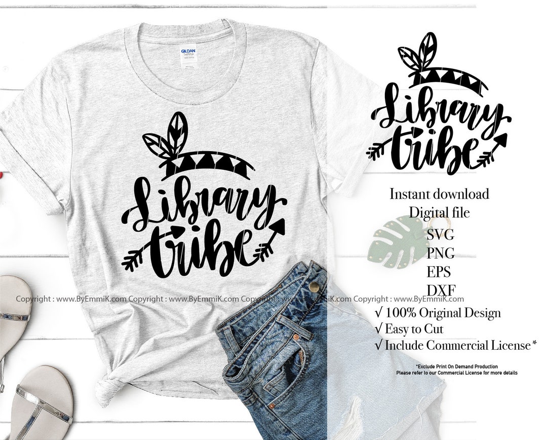 Library Tribe Svg, Library Crew Svg, Library Squad, Love Reading Svg ...