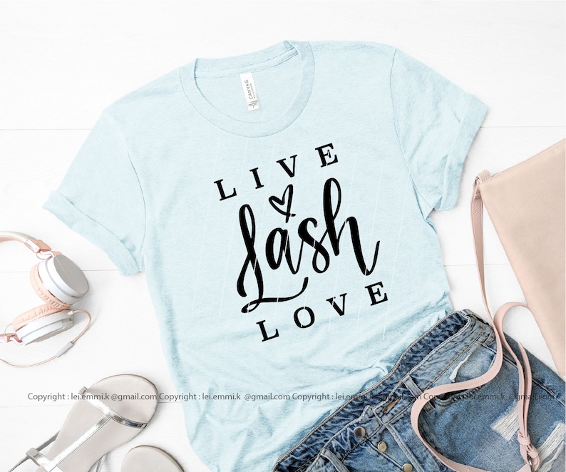 Download Live lash love svg for cricut and silhouette cameo ...